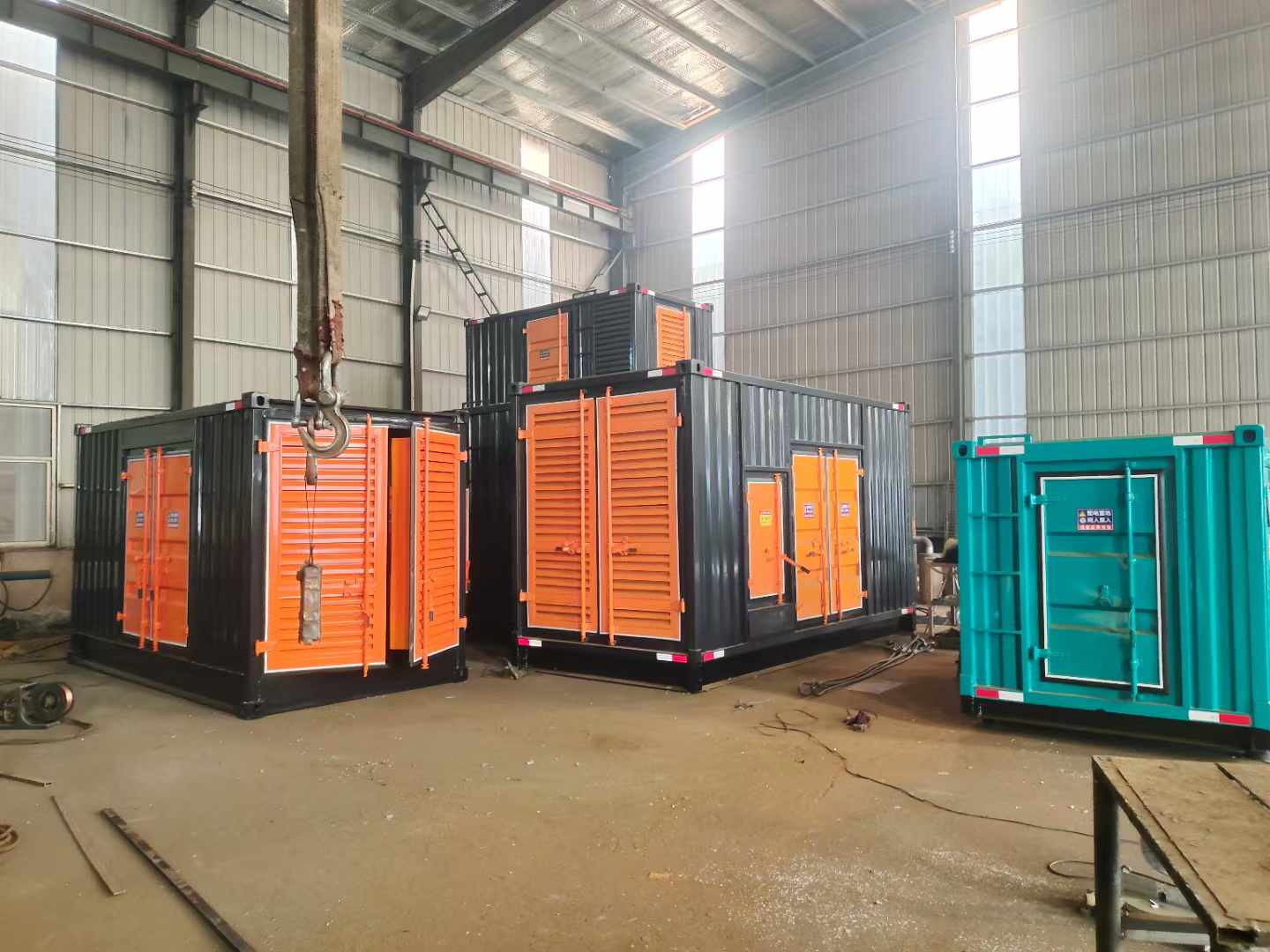 即墨500kw柴油发电机组可以带动多少功率设备？